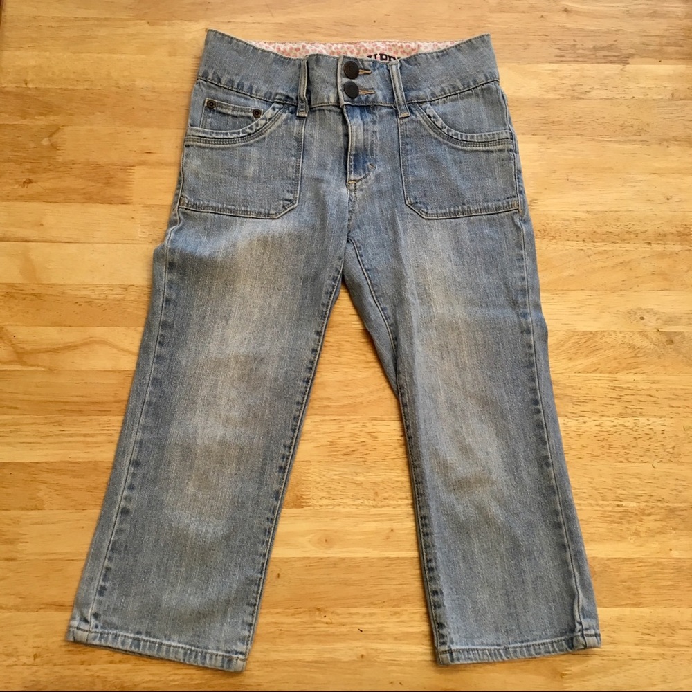 Mossimo Supply Co. Girls Denim Jean Capri sz 14